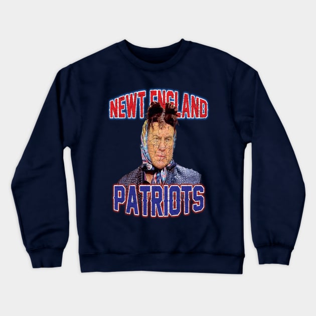 NEWT ENGLAND Crewneck Sweatshirt by Chasin Thrills Clothing Company 